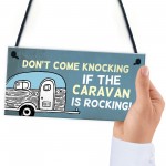 Funny Rude Caravan Sign Hanging Door Sign Caravan Accessories