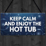 Funny Hot Tub Sign Quote Hot Tub Accessories Garden Summerhouse