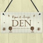 Funny Kids Den Sign Personalised Playhouse Sign Daughter Son