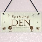 Funny Kids Den Sign Personalised Playhouse Sign Daughter Son