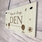 Funny Kids Den Sign Personalised Playhouse Sign Daughter Son