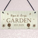 Novelty Garden Sign Personalised Hanging Shed Summerhouse Sign