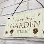 Novelty Garden Sign Personalised Hanging Shed Summerhouse Sign