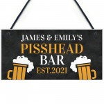 Funny Rude Home Bar Sign Personalised Bar Pub Sign Man Cave