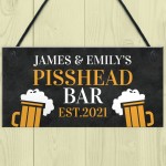 Funny Rude Home Bar Sign Personalised Bar Pub Sign Man Cave