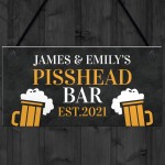 Funny Rude Home Bar Sign Personalised Bar Pub Sign Man Cave