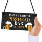 Funny Rude Home Bar Sign Personalised Bar Pub Sign Man Cave