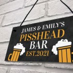 Funny Rude Home Bar Sign Personalised Bar Pub Sign Man Cave