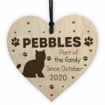 Personalised Cat Sign For Home Pet Gift Cat Lover Gift Home Sign