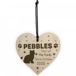 Personalised Cat Sign For Home Pet Gift Cat Lover Gift Home Sign