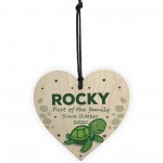 Personalised Turtle House Pet Gift For Turtle Tortoise Tank Sign