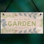 Personalised Garden Sign Home Decor Floral Summerhouse Sign