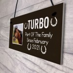 Personalised Horse Sign Hanging Stable Sign Horse Lover Gift