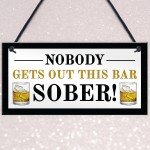 Novelty Home Bar Sign Funny Garden Pub Plaque Alcohol Gift