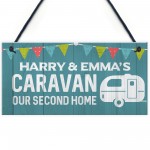 Personalised Caravan Sign Bunting Caravan Accessories Home Decor