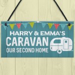 Personalised Caravan Sign Bunting Caravan Accessories Home Decor