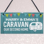 Personalised Caravan Sign Bunting Caravan Accessories Home Decor