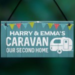 Personalised Caravan Sign Bunting Caravan Accessories Home Decor