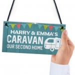 Personalised Caravan Sign Bunting Caravan Accessories Home Decor