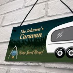 Personalised Caravan Plaque Caravan Decor Sign Great Gift