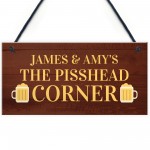 Funny Personalised Home Bar Sign Novelty Man Cave Gifts Garden