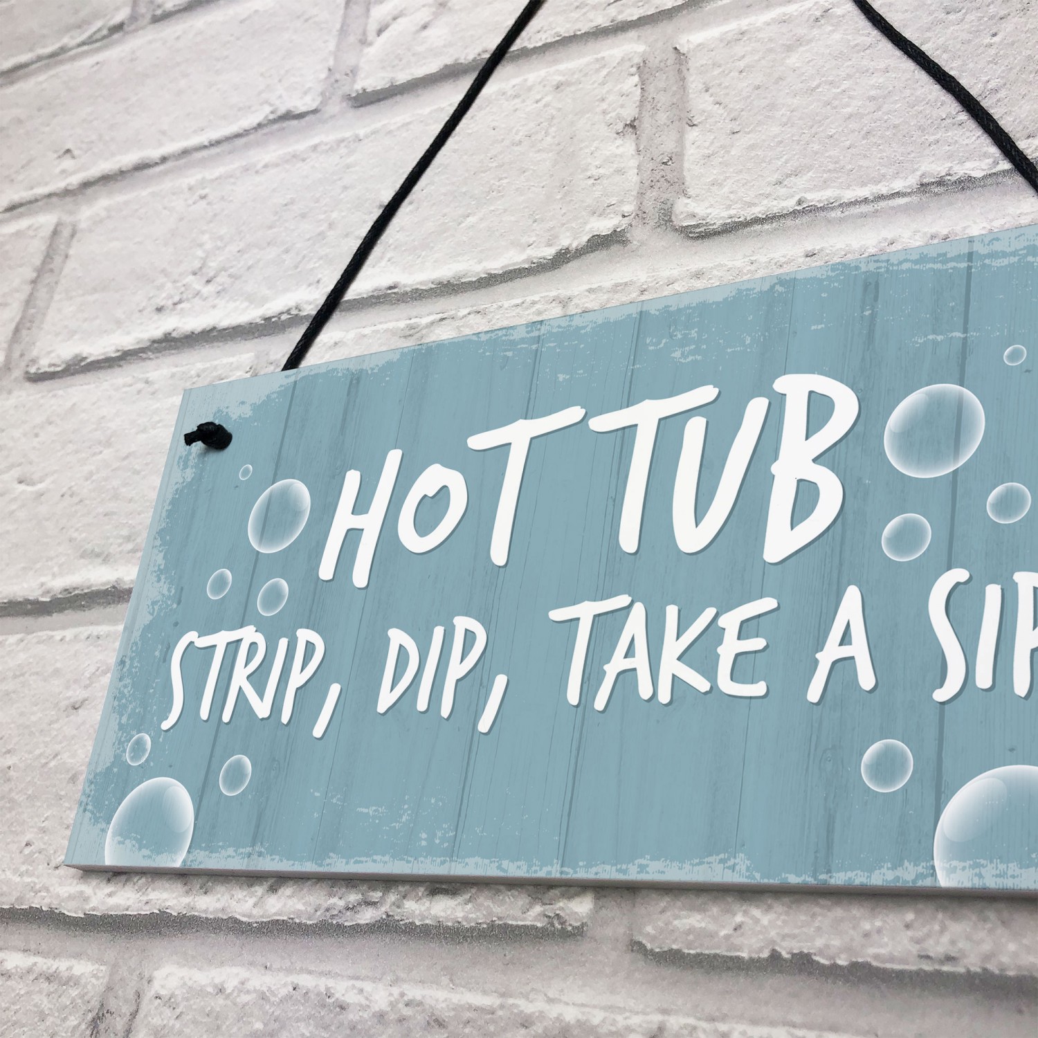 Hot Tub Sign Funny Hot Tub Decor Garden Summerhouse Plaque