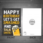 Funny Birthday Card For Men Birthday Card For Friend Dad Brother