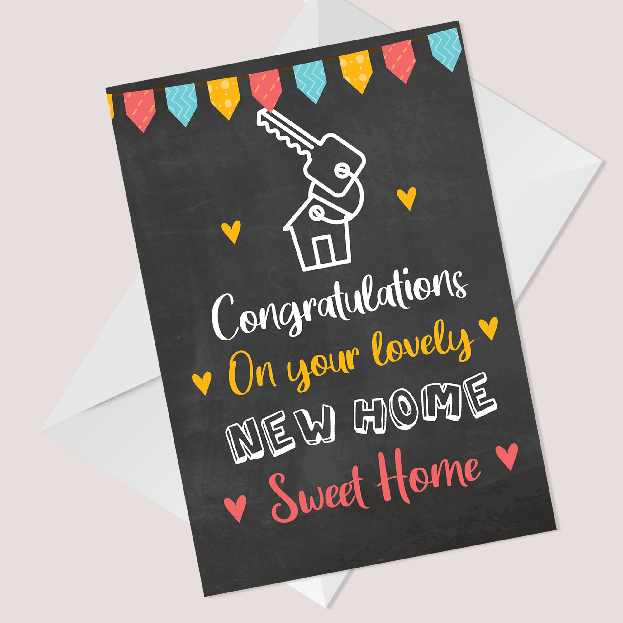 Congratulations New Home Card House Warming Card For Family