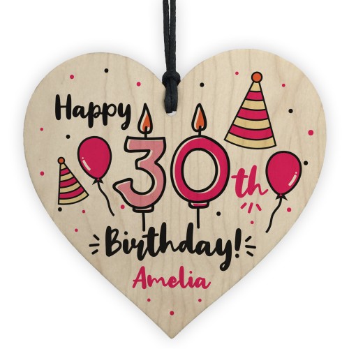 Quirky Personalised 30th Birthday Gift For Him Her Daughter Son