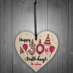 Quirky Personalised 30th Birthday Gift For Him Her Daughter Son