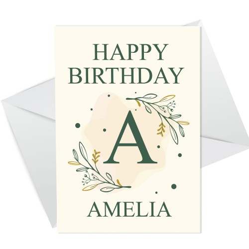 Personalised Birthday Card For Daughter Sister Niece Mum Cousin