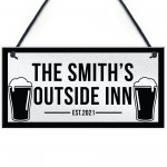 Home Bar Personalised Sign Novelty Garden Sign Man Cave Beer