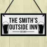 Home Bar Personalised Sign Novelty Garden Sign Man Cave Beer