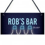 Funny Personalised Bar Man Cave Shed Garage Home Pub Sign