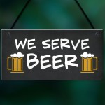 Novelty Beer Garden Hanging Home Bar Sign Man Cave Garden Bar