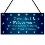 GRANDAD Gift Personalised Plaque Grandad Birthday Fathers Day