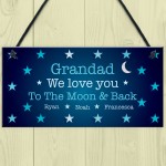 GRANDAD Gift Personalised Plaque Grandad Birthday Fathers Day