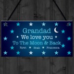 GRANDAD Gift Personalised Plaque Grandad Birthday Fathers Day