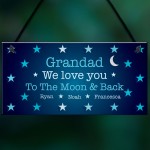 GRANDAD Gift Personalised Plaque Grandad Birthday Fathers Day