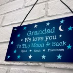 GRANDAD Gift Personalised Plaque Grandad Birthday Fathers Day