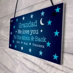 GRANDAD Gift Personalised Plaque Grandad Birthday Fathers Day