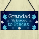 GRANDAD Gift For Birthday Fathers Day Personalised Plaque