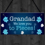 GRANDAD Gift For Birthday Fathers Day Personalised Plaque