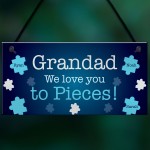 GRANDAD Gift For Birthday Fathers Day Personalised Plaque