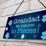 GRANDAD Gift For Birthday Fathers Day Personalised Plaque