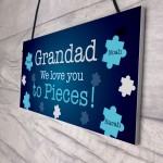 GRANDAD Gift For Birthday Fathers Day Personalised Plaque