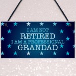 GRANDAD Gift Plaque Retirement Gift From Grandchildren