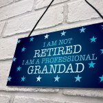 GRANDAD Gift Plaque Retirement Gift From Grandchildren