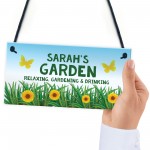 Personalised Garden Signs And Plaque Home Decor For Summerhouse