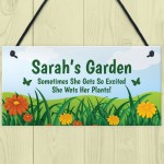 Funny Humorous Garden Signs And Plaques Personalised Home Decor